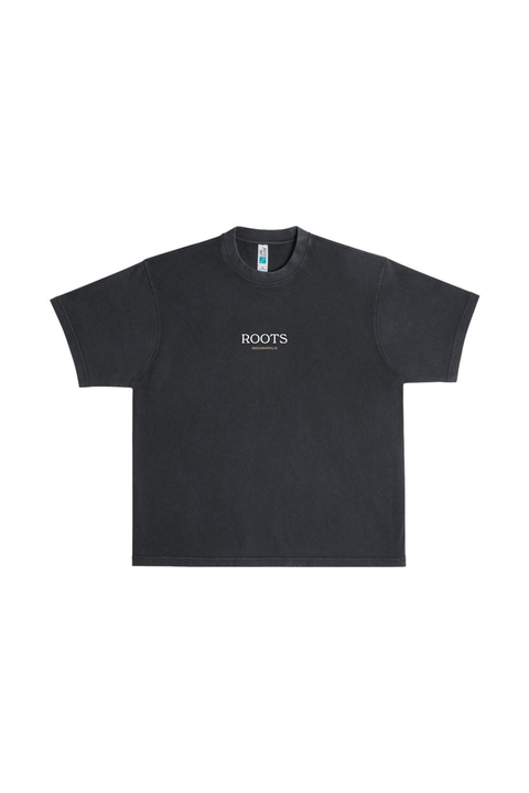 Heavyweight Roots T-Shirt - Black