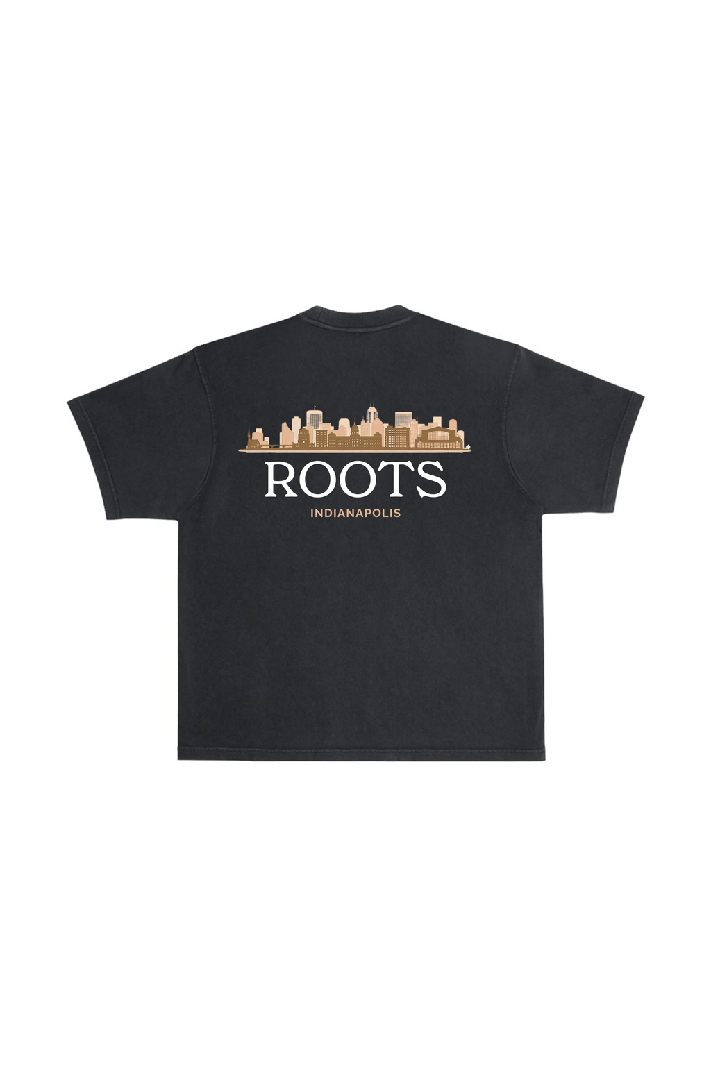 Heavyweight Roots T-Shirt - Black