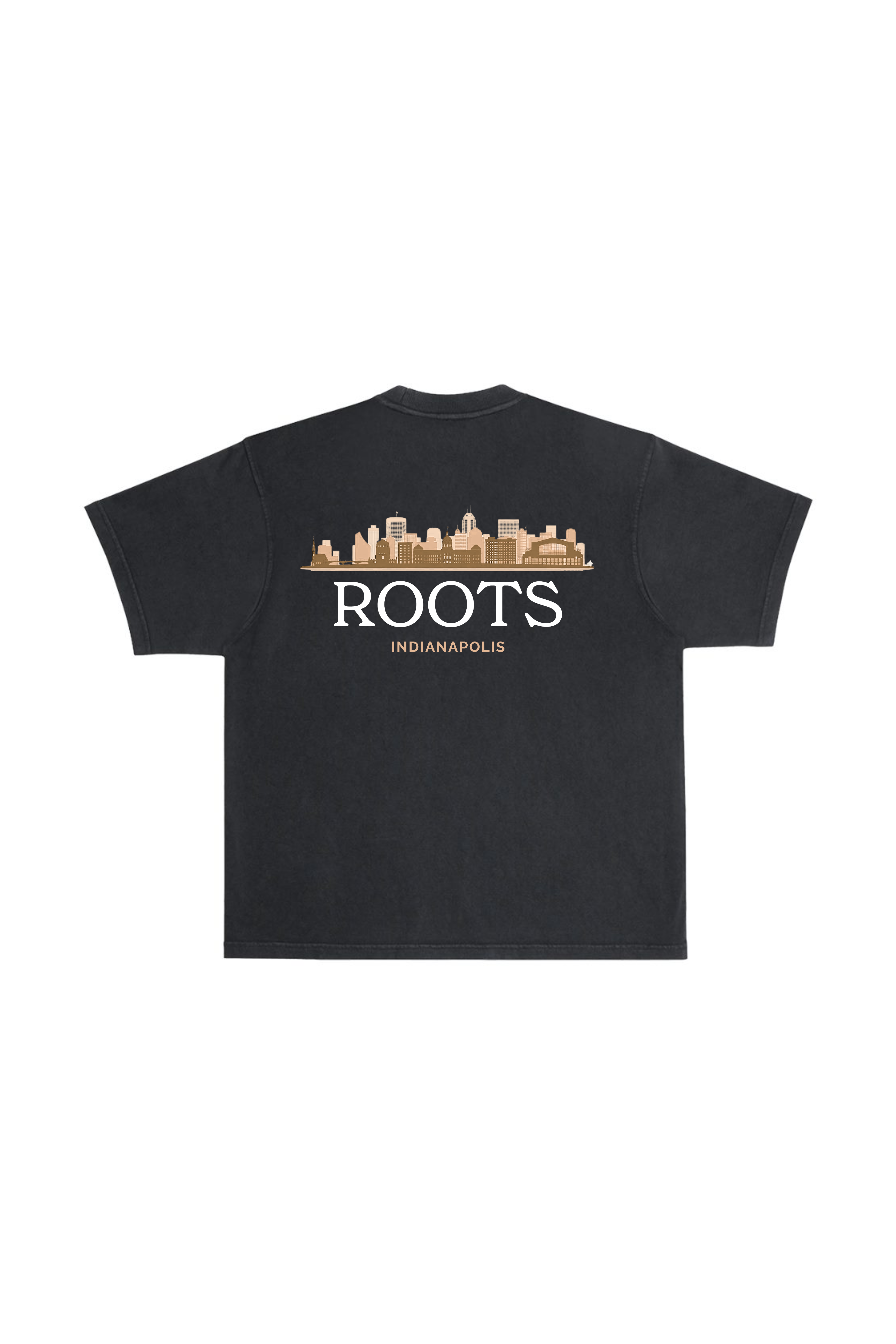 Heavyweight Roots T-Shirt - Black